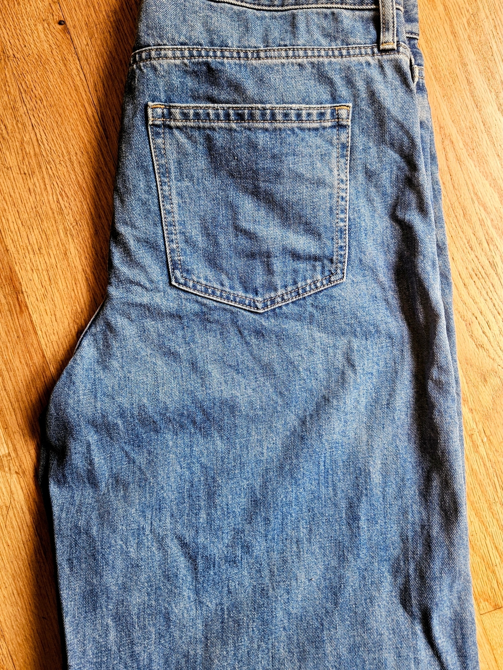 GAP Women's Light Blue Wide-Leg Jeans - Picture 2 of 3